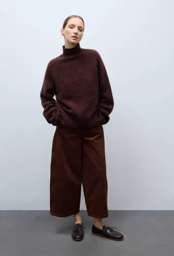 Pantalon raccourci en velours côtelé - MONOPRIX - Modalova