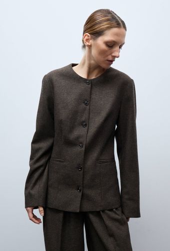 Veste courte en tweed - MONOPRIX - Modalova