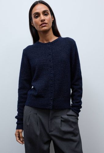 Cardigan manches longues à fibres métalliques - MONOPRIX - Modalova