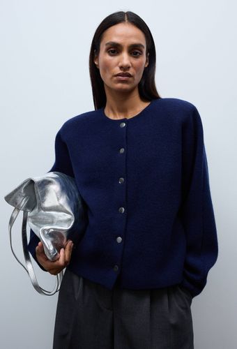 Cardigan à manches longues ample en laine - MONOPRIX - Modalova