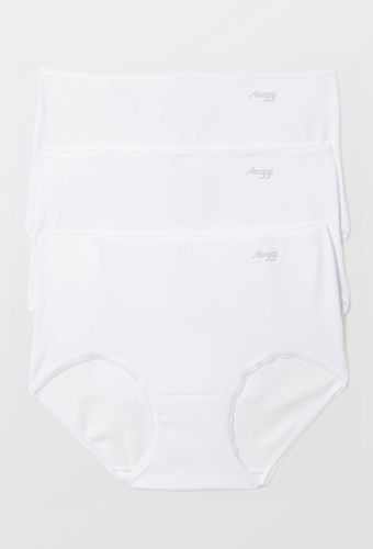 Lot de 3 culottes midi en coton - SLOGGI - Modalova