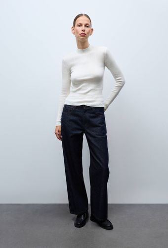 Jean droit élargi taille descendue - MONOPRIX - Modalova