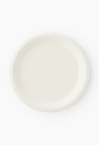 Assiettes en fibre de canne a sucre, 26cm - BIOSYLVA - Modalova