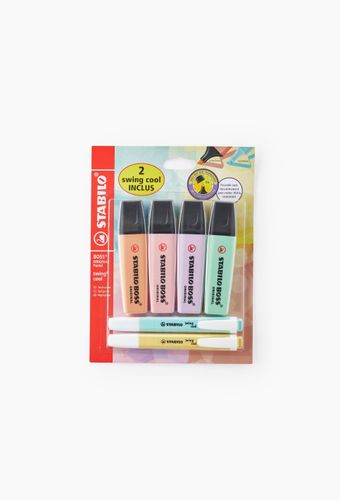 Surligneurs BOSS original pastel + 2 surligneurs Swing pastel - STABILO - Modalova