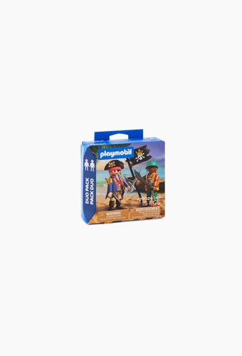 Duo Pack Pirates avec drapeau - PLAYMOBIL - Modalova