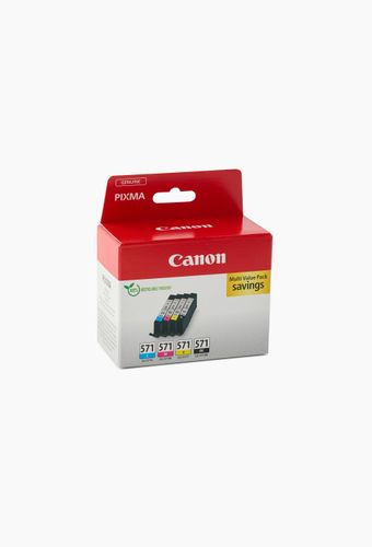 Pack de Cartouche d'encre CLI-571 Cyan Magenta Jaune Noir - CANON - Modalova
