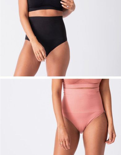 Twin Pack Post Maternity Shaping Briefs - & Terracotta | - Seraphine - Modalova