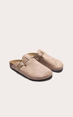 Sabots Mules À Boucle En Synthétique | Taille 33 - PrettyLittleThing - Modalova