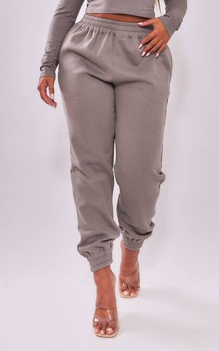 Charcoal Joggers Shape Taille Haute À Revers | Taille 34 - PrettyLittleThing - Modalova