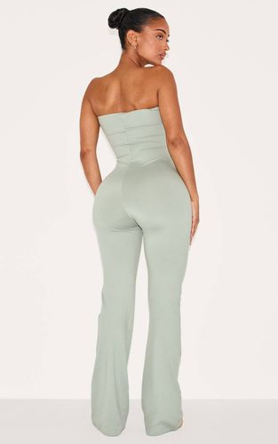 Sage Green Combinaison Bandeau Sculptante Shape | Taille XL - PrettyLittleThing - Modalova