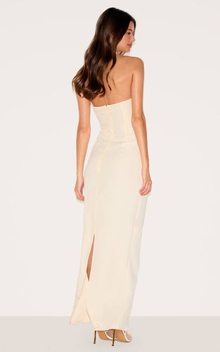 Robe Longue À Détail Gilet | Taille 42 - PrettyLittleThing - Modalova