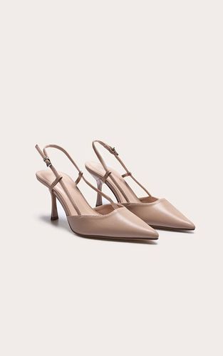 Escarpins À Talon Haut Bout Pointu En Synthétique Coupe Large | Taille 33 - PrettyLittleThing - Modalova