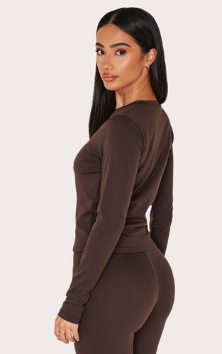 Haut De Sport À Manches Longues Sculptant Petite Taille | Taille XS - PrettyLittleThing - Modalova