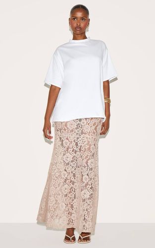 Jupe Longue Transparente En Dentelle Florale | Taille 32 - PrettyLittleThing - Modalova