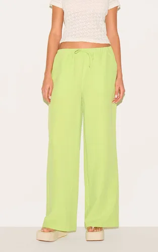 Green Pantalon Droit À Fines Rayures | Taille 32 - PrettyLittleThing - Modalova