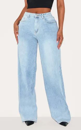Jean Droit Taille Haute Stretch Sablier Sculptant | Taille 42 - PrettyLittleThing - Modalova