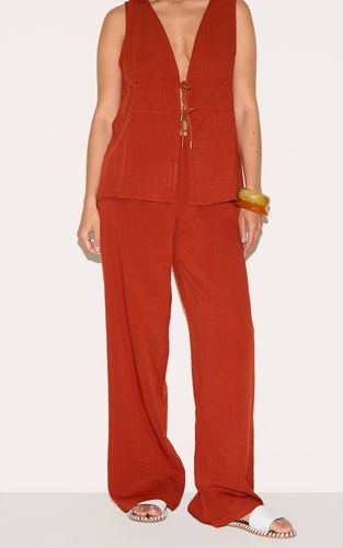 Rust Pantalon Droit | Taille 32 - PrettyLittleThing - Modalova