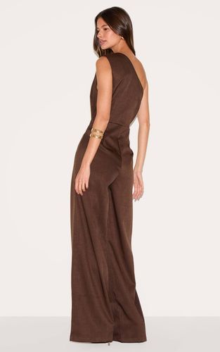 Combinaison-pantalon Tissée Asymétrique À Jambe Large | Taille 42 - PrettyLittleThing - Modalova