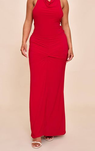 Jupe Maxi Taille Mi-haute À Fronces Latérales Shape | Taille 34 - PrettyLittleThing - Modalova