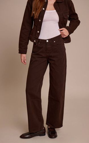 Jean Droit À Taille Échancrée | Taille 32 - PrettyLittleThing - Modalova