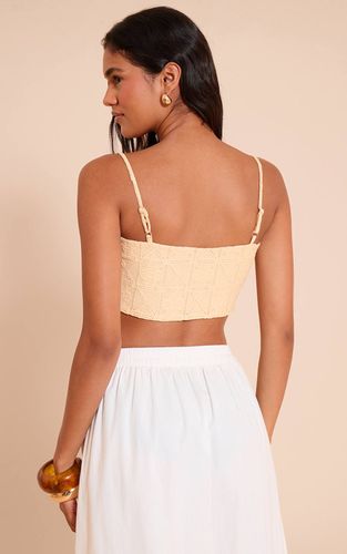 Brassière Texturée Au Crochet | Taille 42 - PrettyLittleThing - Modalova
