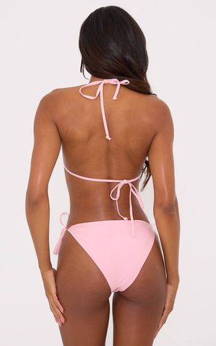 Baby Pink Bas De Bikini À Nouer Sur Les Côtés Mix And Match | Taille 44 - PrettyLittleThing - Modalova