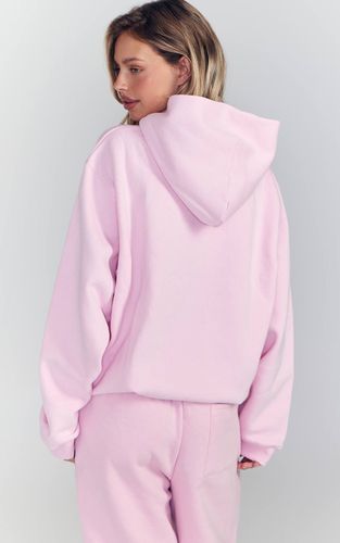 Pink Sweat À Casynthétiqueche En Molleton | Taille XS - PrettyLittleThing - Modalova