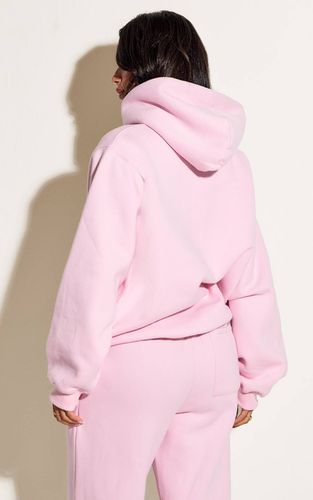 Baby Pink Sweat À Casynthétiqueche Oversize Petite Taille | Taille XS - PrettyLittleThing - Modalova