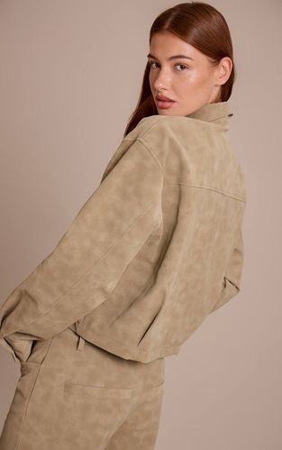 Stone Ensemble Veste Plongeante En Synthétique Délavé | Taille 42 - PrettyLittleThing - Modalova