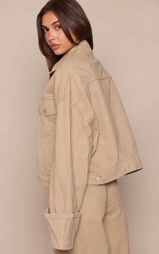 Stone Veste À Revers Retroussés | Taille 42 - PrettyLittleThing - Modalova