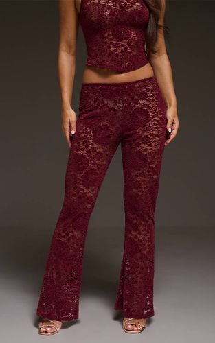 Ensemble Coordonné Dentelle Taille Mi-haute Évasé Skinny | Taille 36 - PrettyLittleThing - Modalova