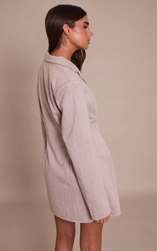 Robe Blazer Ajustée Effet Laine | Taille 42 - PrettyLittleThing - Modalova