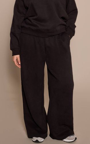 Midnight Pantalon De Jogging Droit En Molleton De Coton Grande Taille | Taille XL - PrettyLittleThing - Modalova