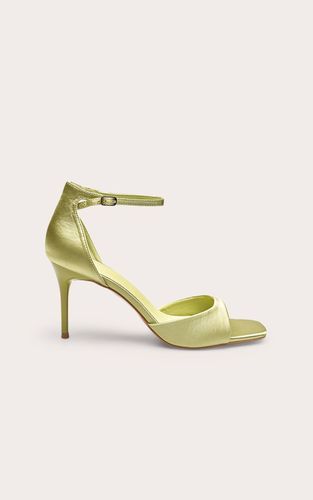 Green Sandales À Talons Minimalistes À Bout Carré Imprimé Synthétique | Taille 32 - PrettyLittleThing - Modalova