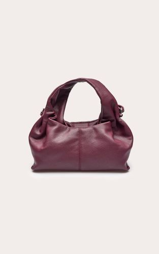 Burgundy Mini Sac À Main Affaissé En Synthétique - PrettyLittleThing - Modalova