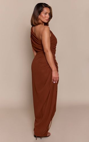 Robe Drapée Asymétrique Shape Avec Détails | Taille 42 - PrettyLittleThing - Modalova