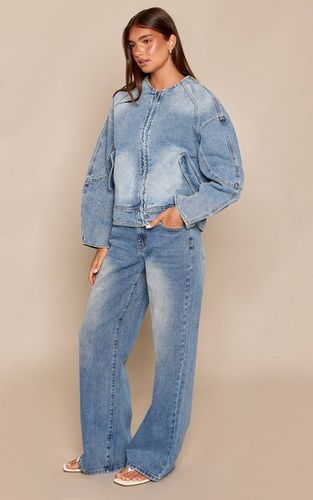 Jean Taille Basse Coupe Large | Taille 42 - PrettyLittleThing - Modalova