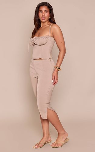 Mushroom Ensemble Coordonné Capri Ajusté Shape À Ourlets Fendus | Taille 36 - PrettyLittleThing - Modalova