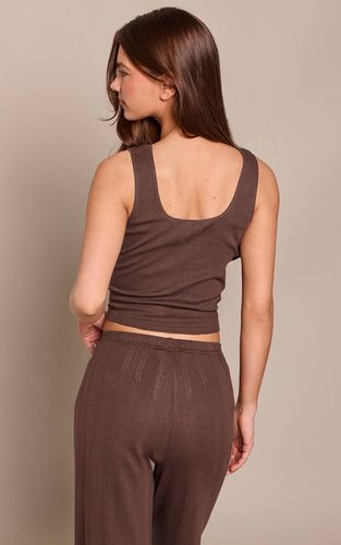 Haut De Pyjama Débardeur Pointelle | Taille Medium - PrettyLittleThing - Modalova