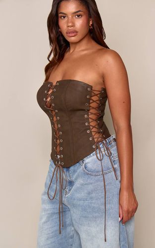 Top Corset Bustier Bleu Clair Sculptant | Taille 40 - PrettyLittleThing - Modalova