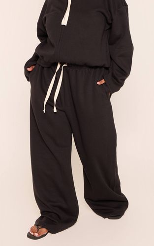 Black Joggers Grande Taille À Cordon Contrasté | Taille XL - PrettyLittleThing - Modalova