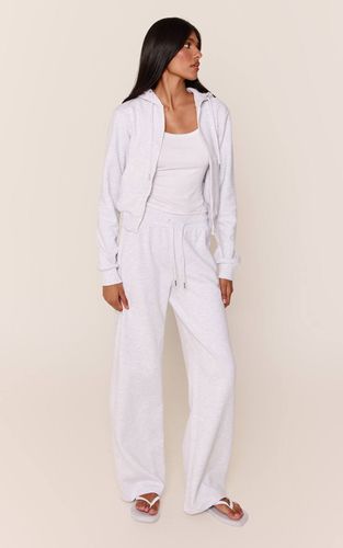 Ash Grey Pantalon De Jogging Ajusté Taille Basse À Imprimé Santé | Taille XS - PrettyLittleThing - Modalova