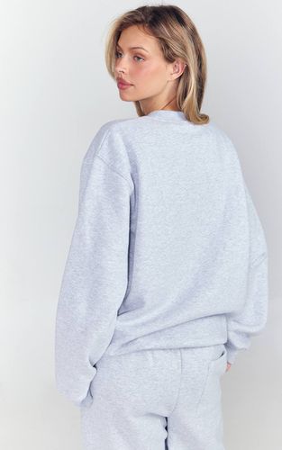 Ash Grey Sweat-shirt À Imprimé Maison De Poupée | Taille XS - PrettyLittleThing - Modalova
