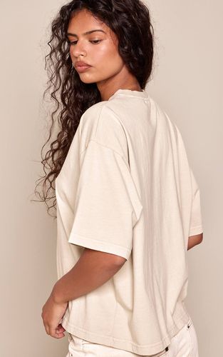 Sage T-shirt Oversize En Coton Délavé À L'acide | Taille 32 - PrettyLittleThing - Modalova