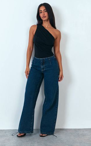 Black Body Asymétrique En Coton Doux | Taille 32 - PrettyLittleThing - Modalova