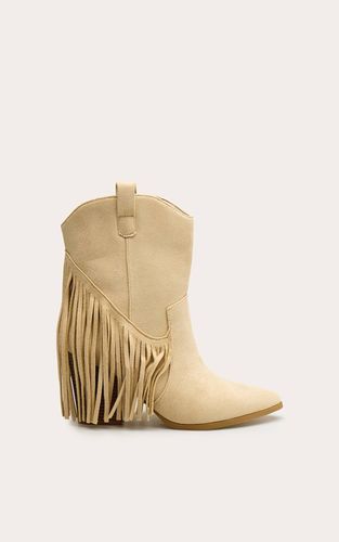 Stone Bottine Western À Franges En Synthétique | Taille 31 - PrettyLittleThing - Modalova