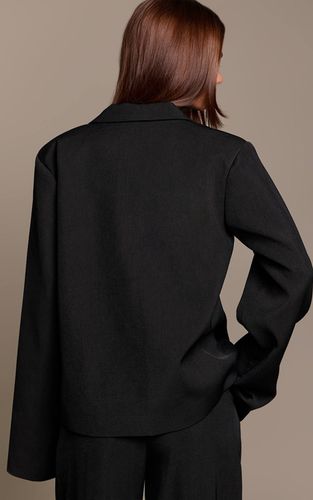Black Ensemble Coordonné Blazer Boxy Ajusté | Taille 42 - PrettyLittleThing - Modalova