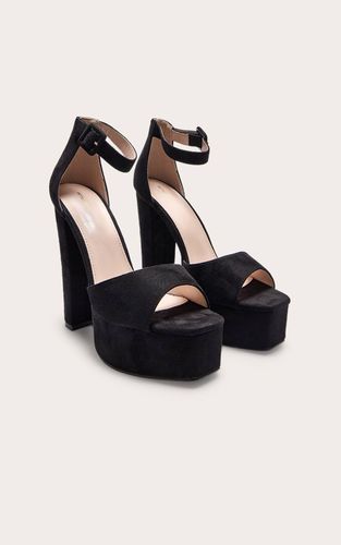 Black Sandale À Plateforme Haute | Taille 36 - PrettyLittleThing - Modalova