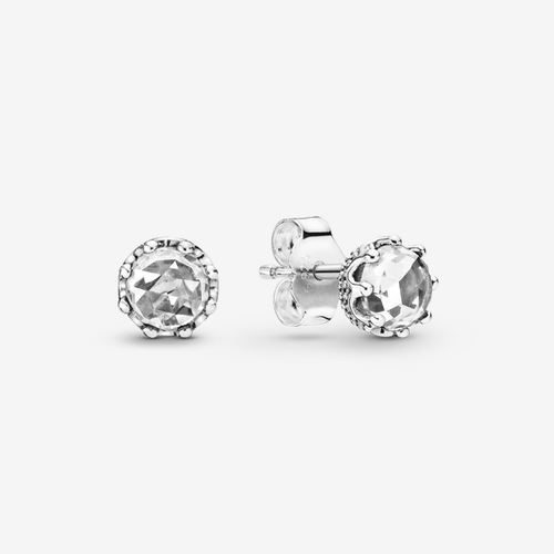 Clous d'Oreilles Couronne Scintillante - Pandora - Modalova