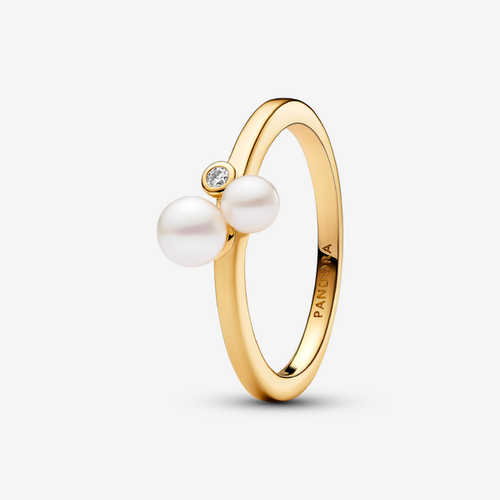 Bague Perles de Culture d'Eau Douce Traitées Duo - Pandora - Modalova